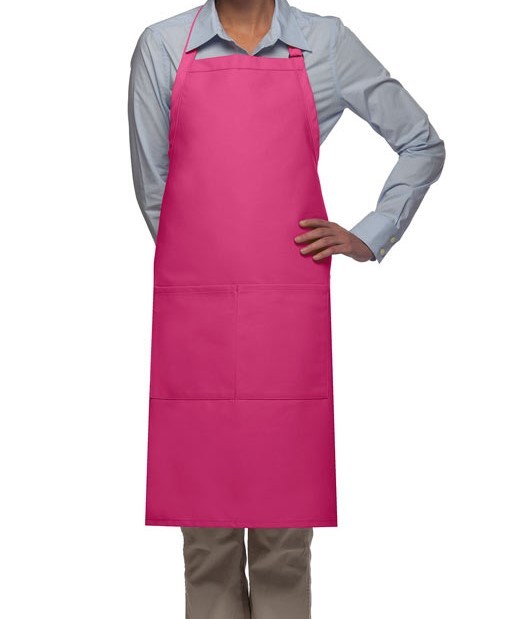 Cover Up Aprons in Hot Pink